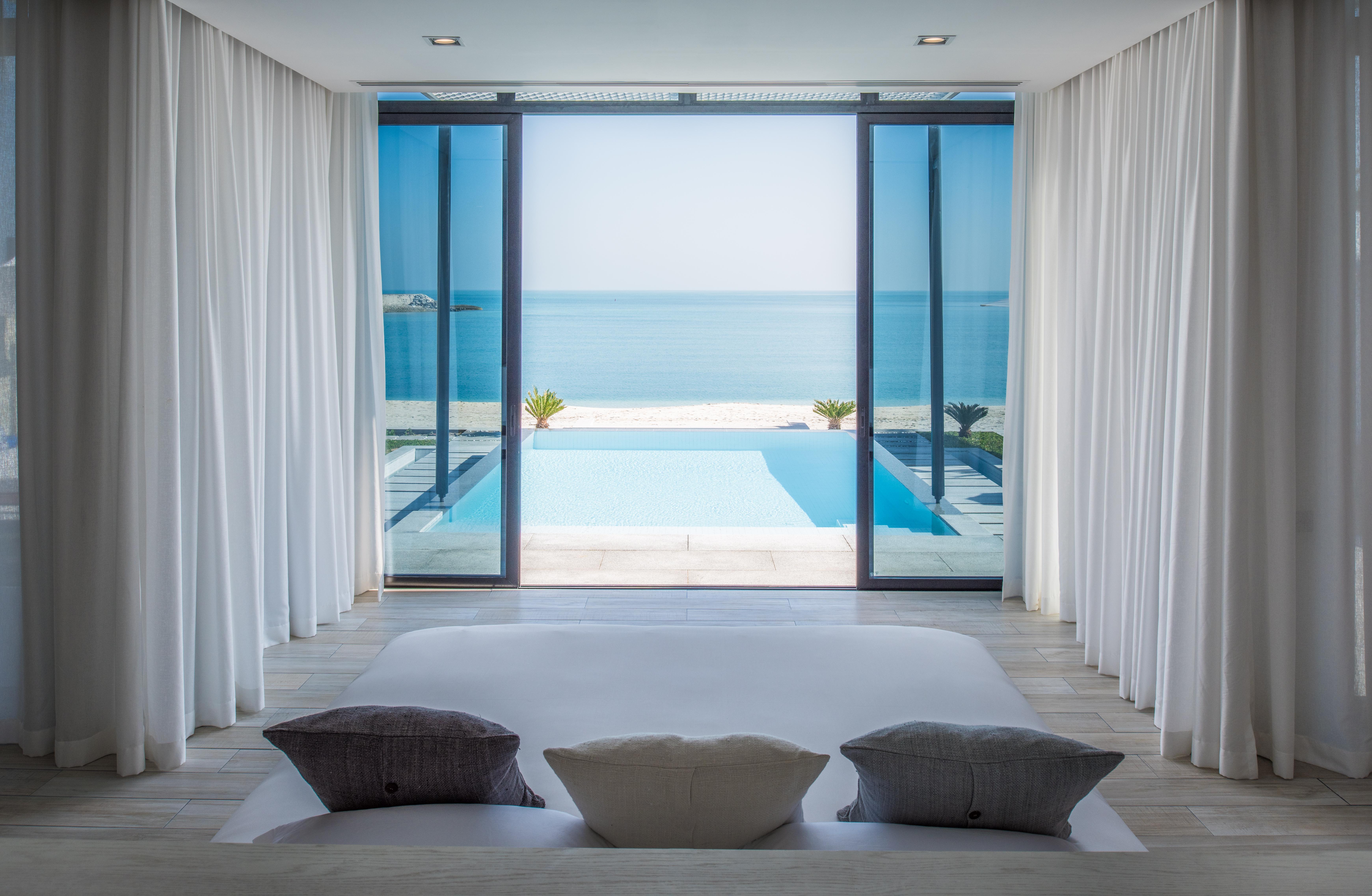ซาย่า นูไร ไอแลนด์ รีสอร์ต Hotel อาบูดาบี ภายนอก รูปภาพ Interior of a villa at Jumeirah at Etihad Island