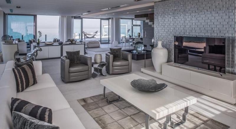 ซาย่า นูไร ไอแลนด์ รีสอร์ต Hotel อาบูดาบี ภายนอก รูปภาพ Interior of a penthouse apartment